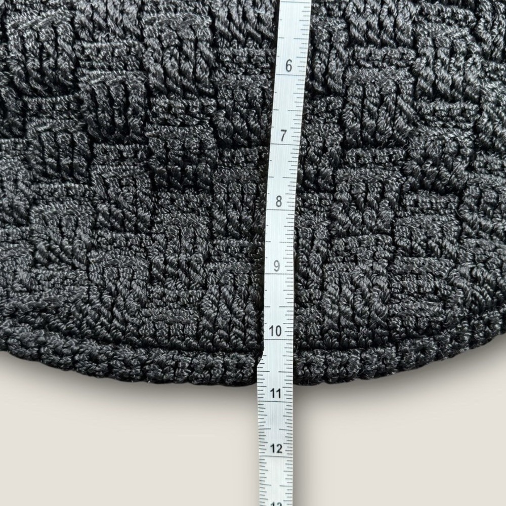 THE SAK Original‎ Crochet Purse Black Shoulder Bag Classic Boho - Picture 9 of 9